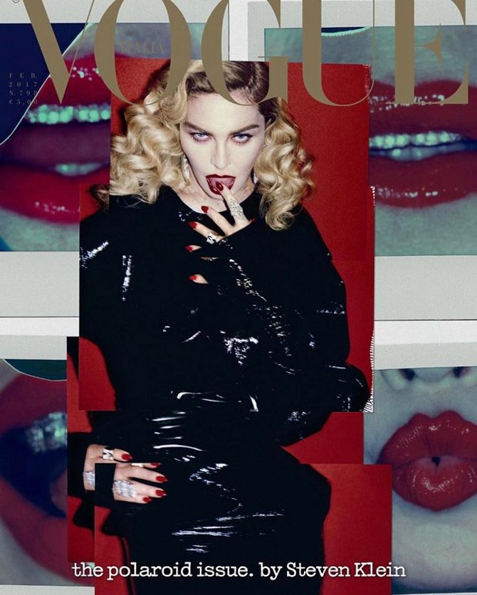 Madonna na naslovnici talijanskog Voguea | Foto: Steven Klein