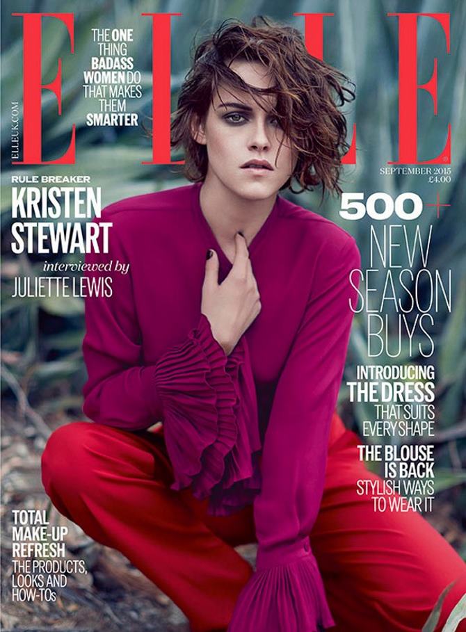 Kristen Stewart za Elle UK
