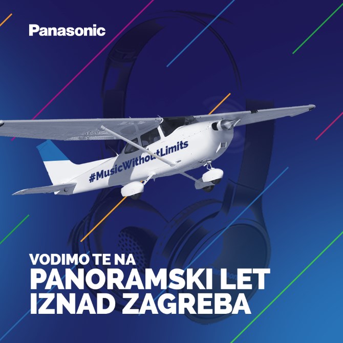 Panasonic te vodi na panoramski let iznad Zagreba