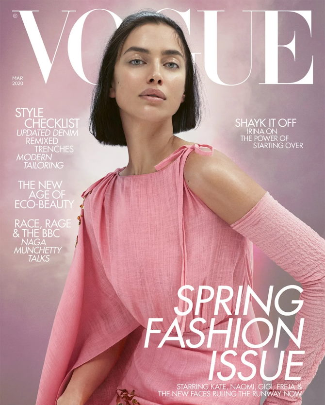 Irina Shayk za Vogue UK