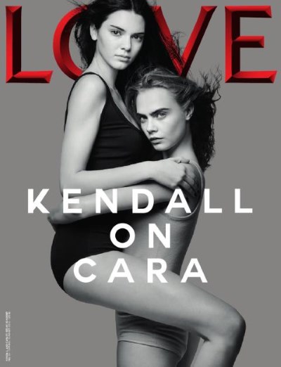 Kendall i Cara za Love Magazine