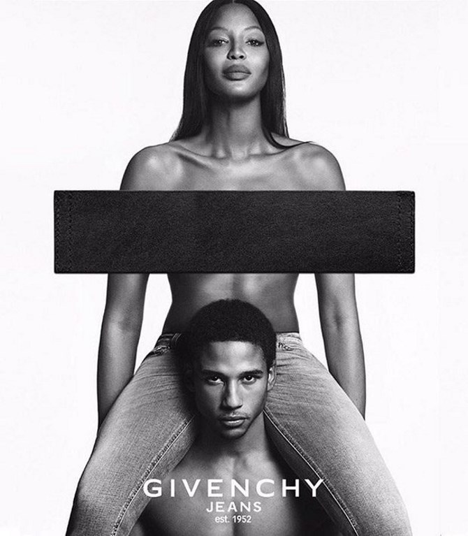 Naomi Campbell za Givenchy Jeans