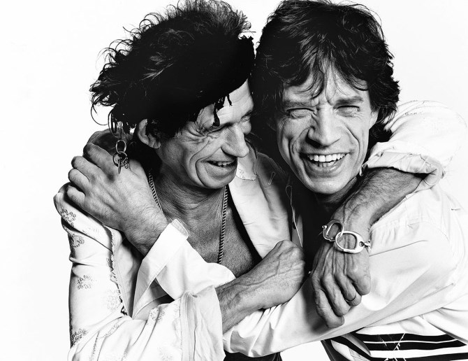 Keith Richards i Mick Jagger by Mario Testino, Los Angeles, Vogue, 2003