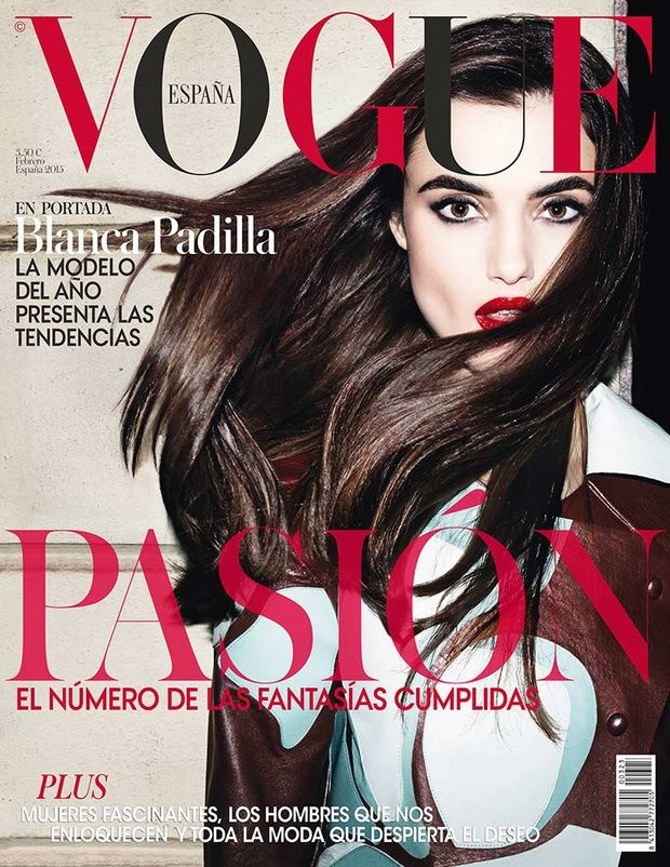 Blanca Padilla za španjolski Vogue
