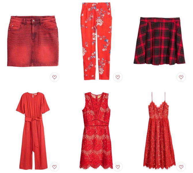 Od kratkih hlačica i suknji do haljina - u H&M-u je sve crveno!