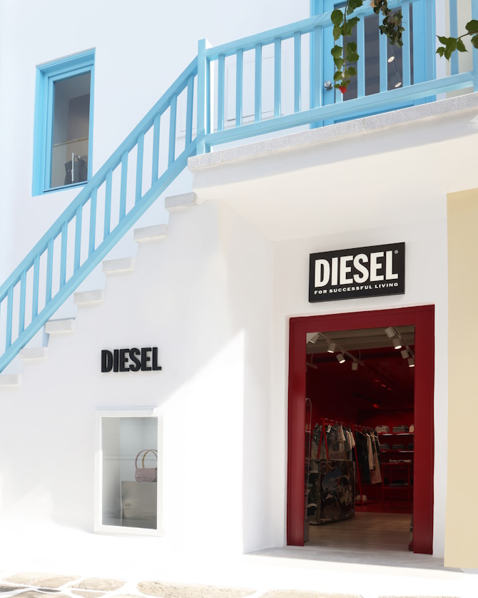 Novi Diesel na otoku Mykonosu. Foto: Diesel