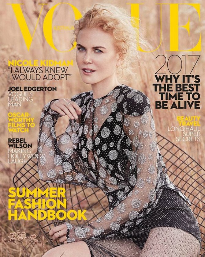 Nicole Kidman za australski Vogue