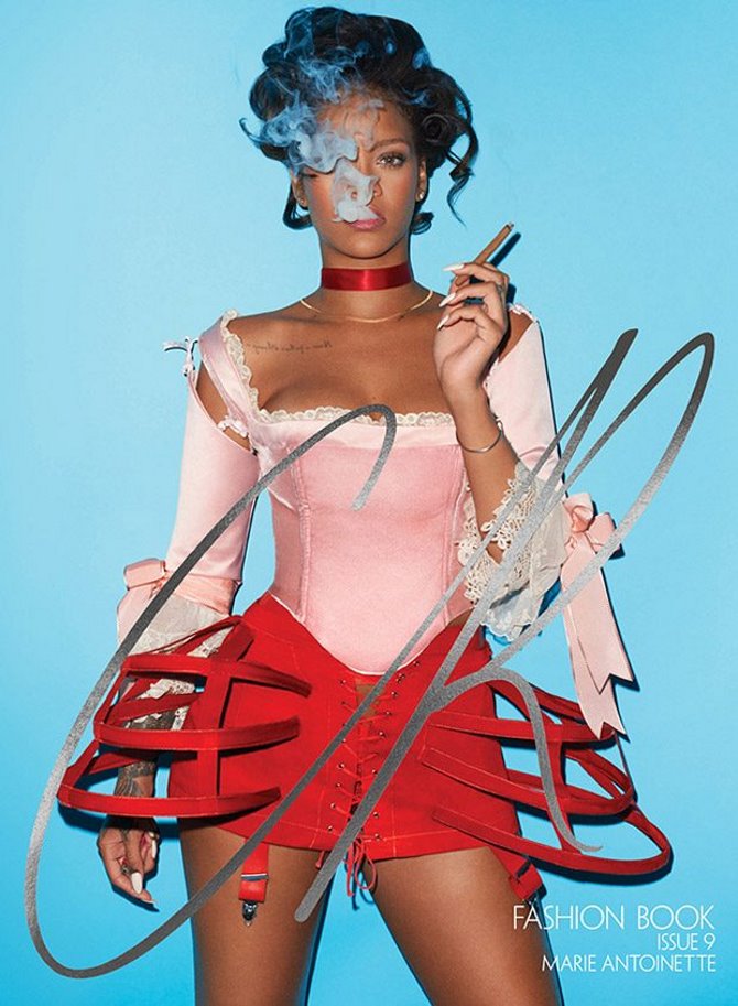 Rihanna za CR Fashion Book