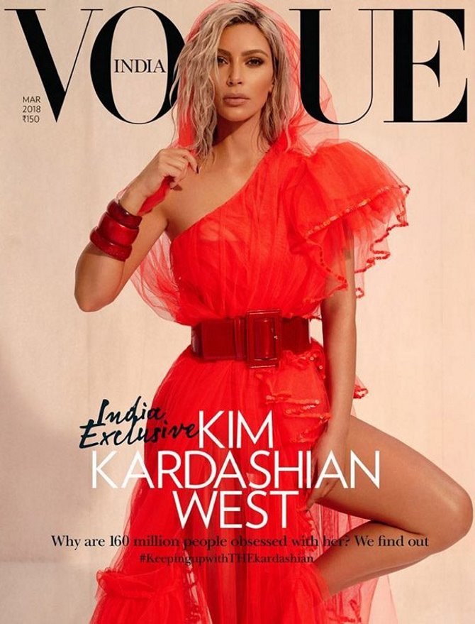 Kim Kardashian West za indijski Vogue