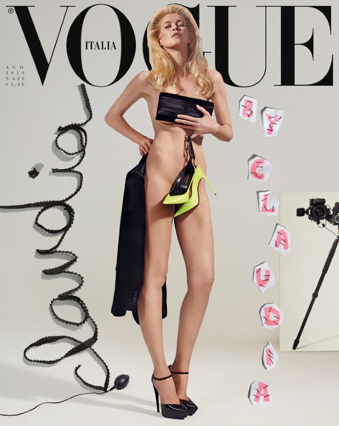 Claudia Schiffer za Vogue © Collier Schorr