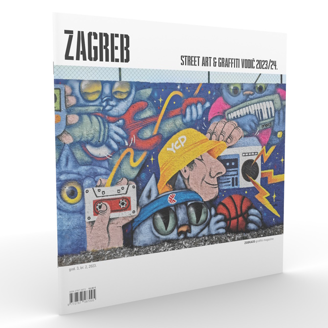 Zagreb Street art & Graffiti guide 2023/24
