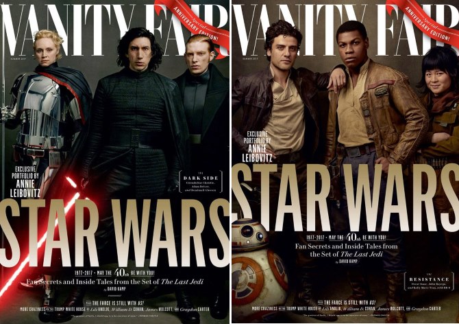 Star Wars: The Last Jedi za Vanity Fair