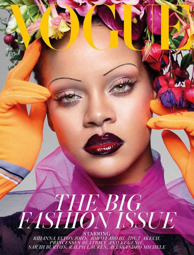 Rihanna za britanski Vogue | Foto: Nick Knight