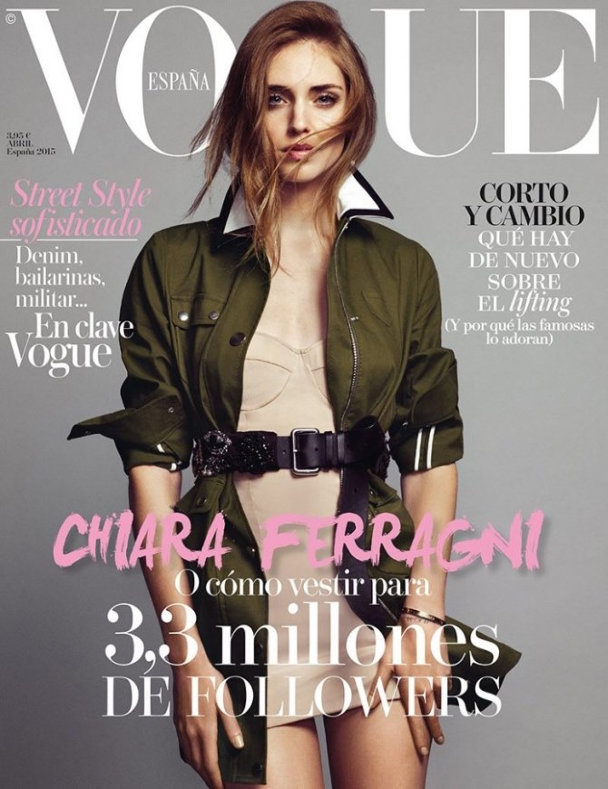 Chiara Ferragni za Vogue