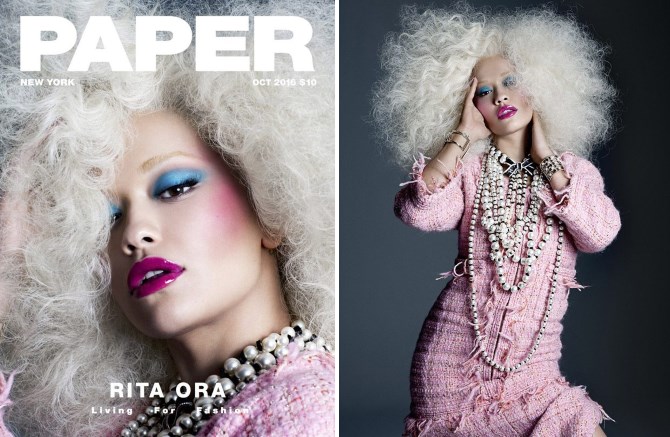 Rita Ora za Paper