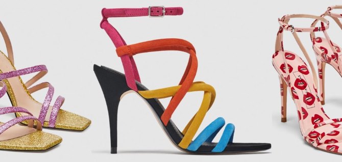 Zara - šarene sandale na ljetnom sniženju