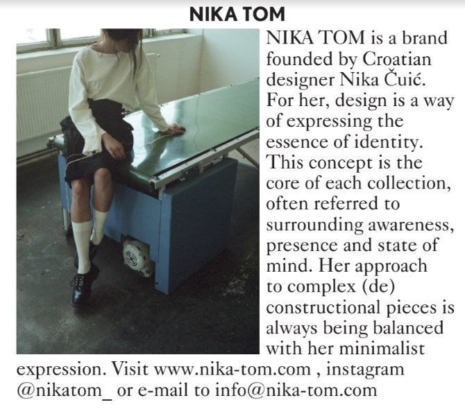 Nika Čuić na stranicama Voguea | Foto: Screenshot