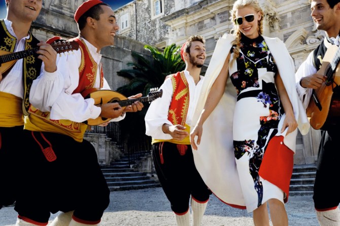 Lara Stone i Vogue u Dubrovniku | Foto: Mario Testino