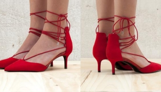 Po preporuci Bershke: Preslatke crvene cipele sa špagicama