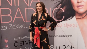 Nina Badrić u Lisinskom za zakladu 'Hrvatska za djecu'