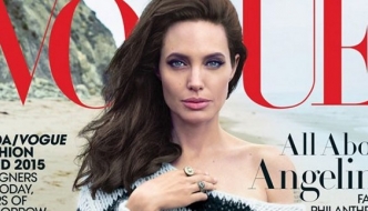 Angelina Jolie Pitt u predimenzioniranom džemperu za Vogue