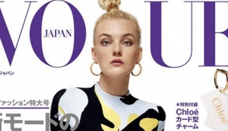 Šarena jesen: Caroline Trentini u Dioru za japanski Vogue