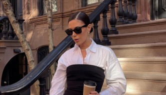 Dora Predojević na ulicama New Yorka u trendi komadima za jesen