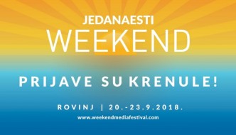 Predstavljen 11. Weekend Media Festival, idemo u Rovinj!