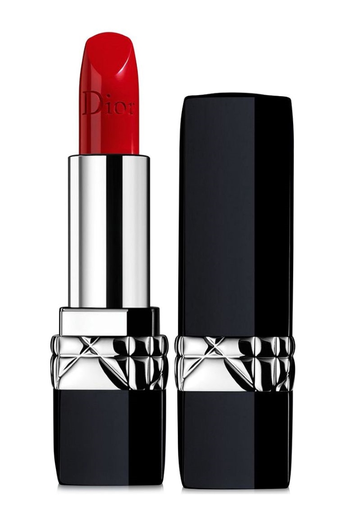 6. Dior Rouge Dior Lipstick, nijansa 999 Satin