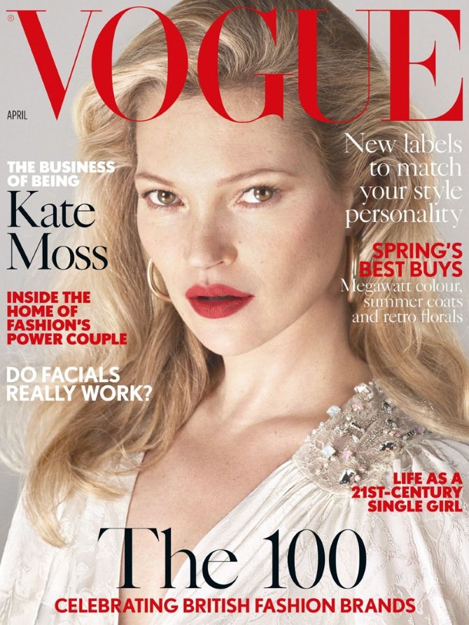 Kate Moss za Vogue