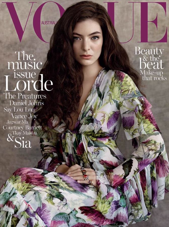 Lorde za australski Vogue