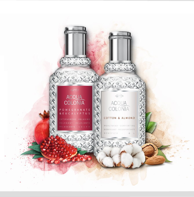 4711 Acqua Cotton & Almond i Pomegranate & Eucalyptus