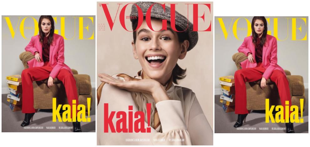 Kaia Gerber za Vogue