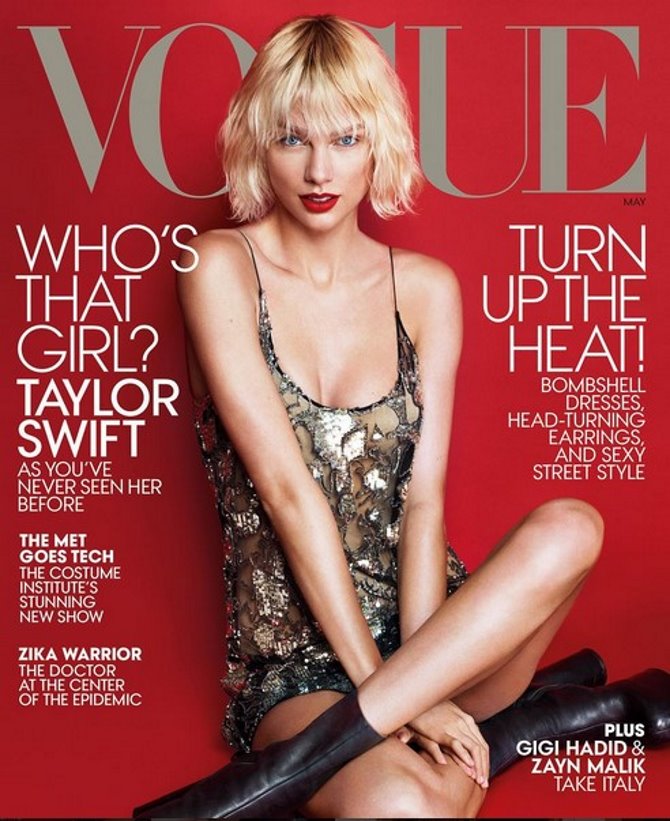 Taylor Swift za Vogue
