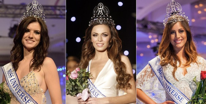 Barbara Filipović, Ivana Mišura i Barbara Ljiljak. Foto: Miss Universe Hrvatska