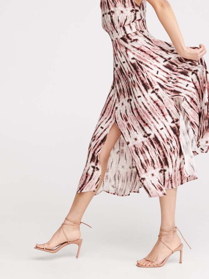 Reserved midi haljina