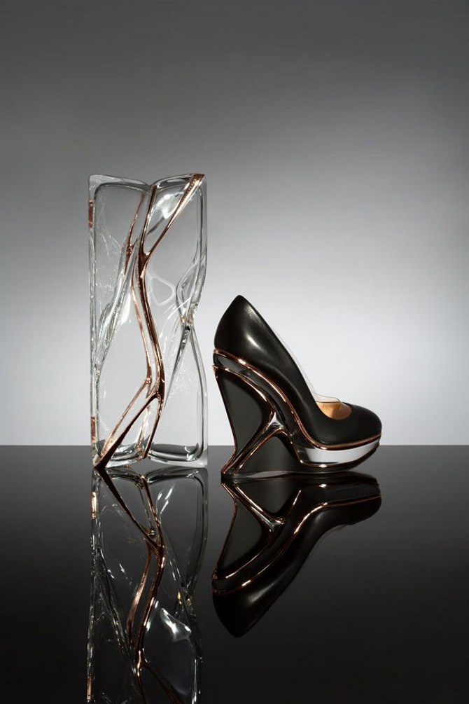 Charlotte Olympia X Zaha Hadid Design