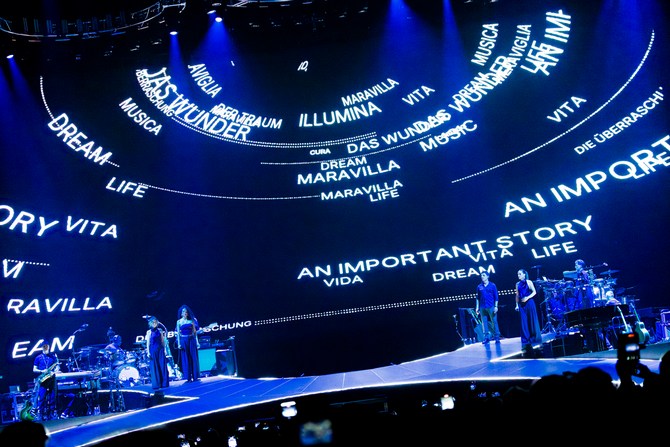 Eros Ramazzotti u Areni Zagreb. Foto: Srečko Zajec / CroModa
