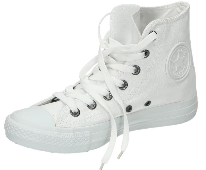 All Star White Monocrome