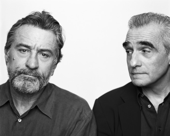 Robert De Niro i Martin Scorsese, New York, 2002. Foto: Brigitte Lacombe