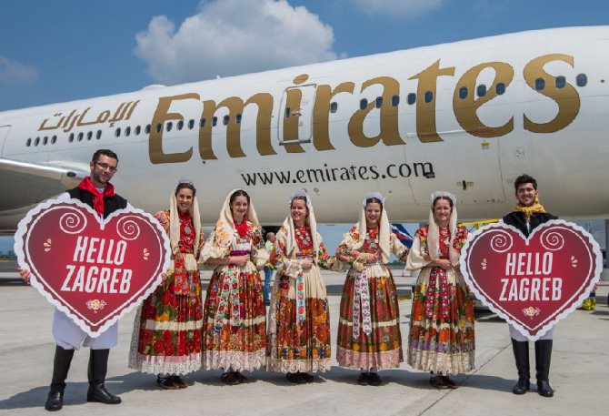 Emirates je u Zagreb stigao prošle godine