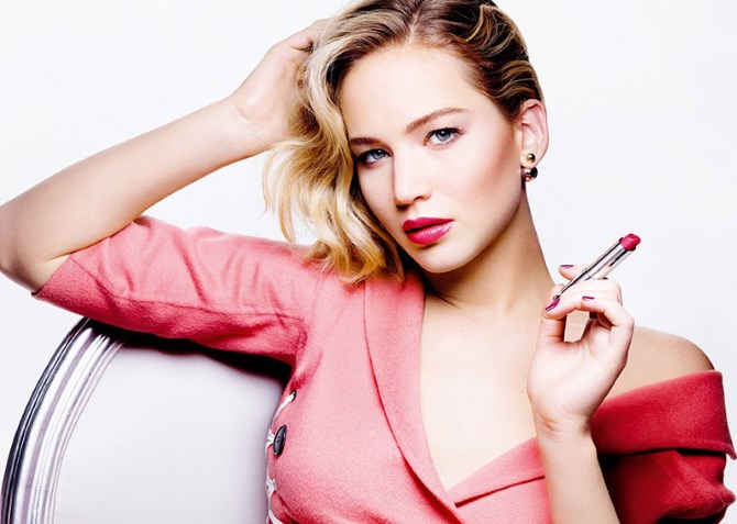 Jennifer Lawrence za Dior Addict