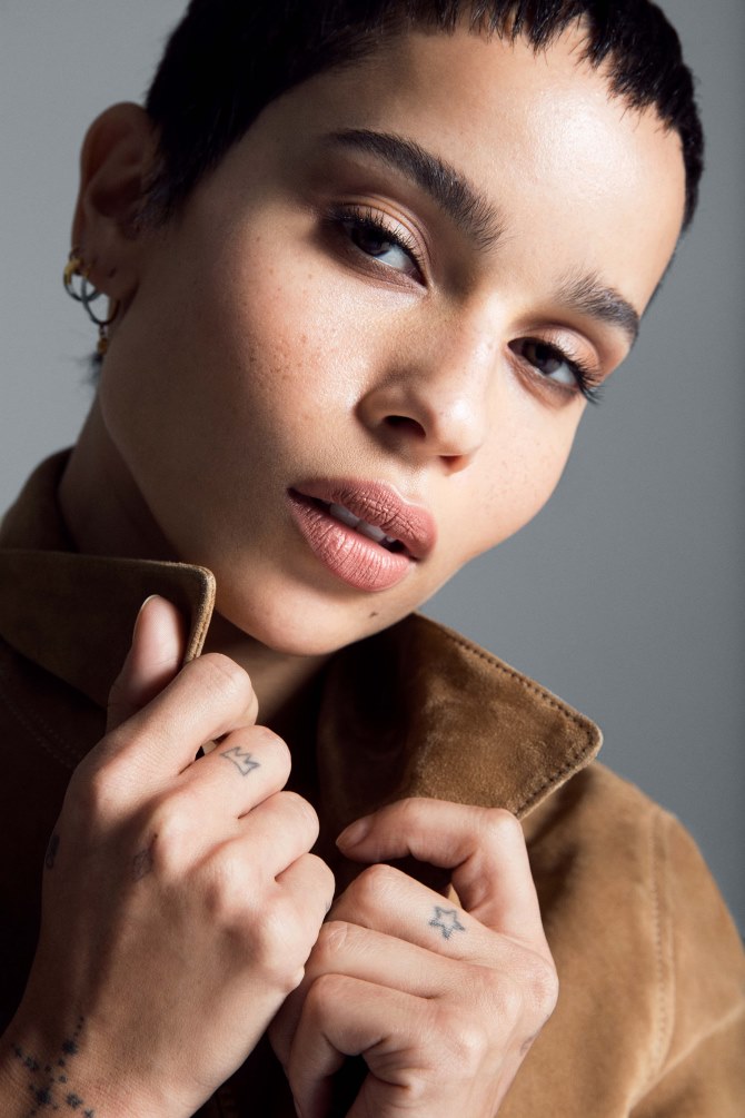 Zoë Kravitz za Black Opium | Foto: YSL