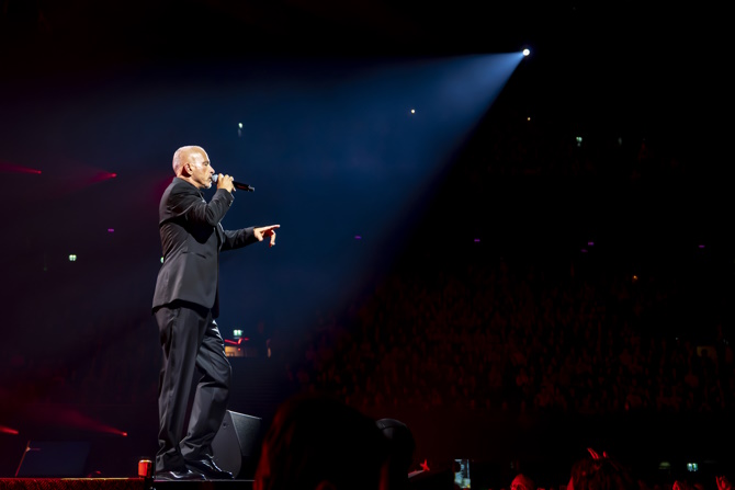 Eros Ramazzotti na koncertu u Amsterdamu, 18. listopada 2025. Foto: Press