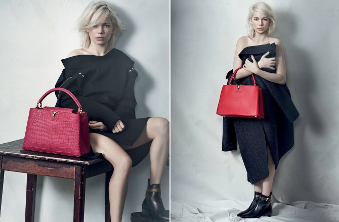 Michelle Williams za Louis Vuitton