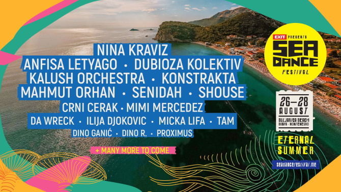 Line-up Sea Dance Festivala