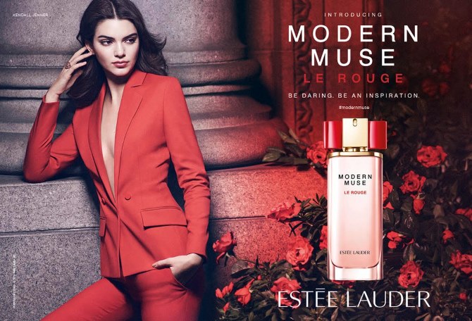 Kendall Jenner za Estee Lauder Modern Muse Le Rouge