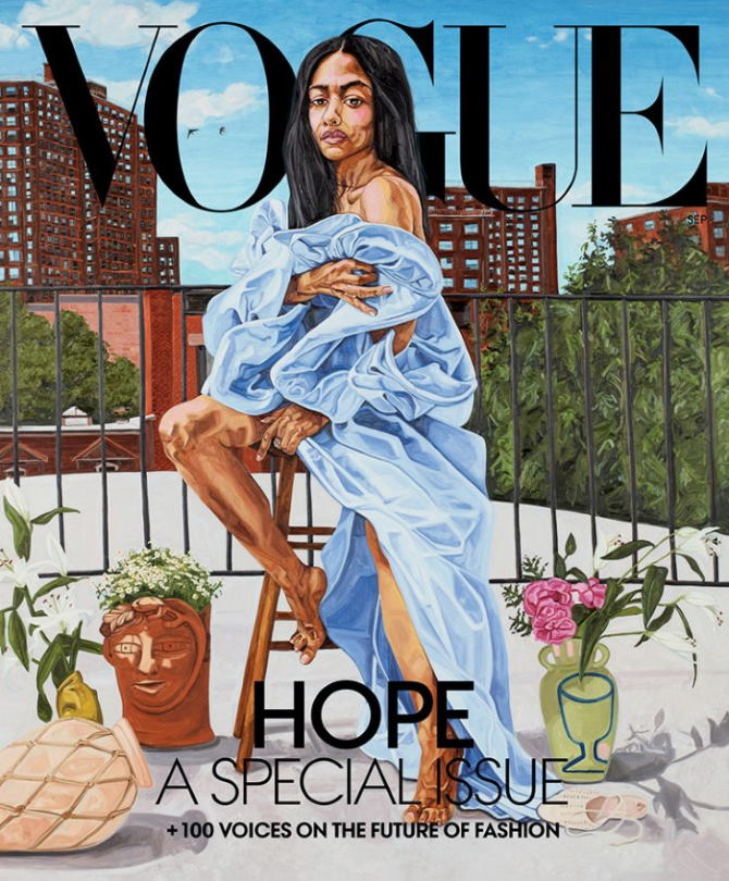 Jordan Casteel za američki Vogue