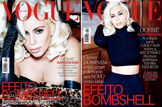 Kim Kardashian za Vogue | Foto: Ellen Von Unwerth