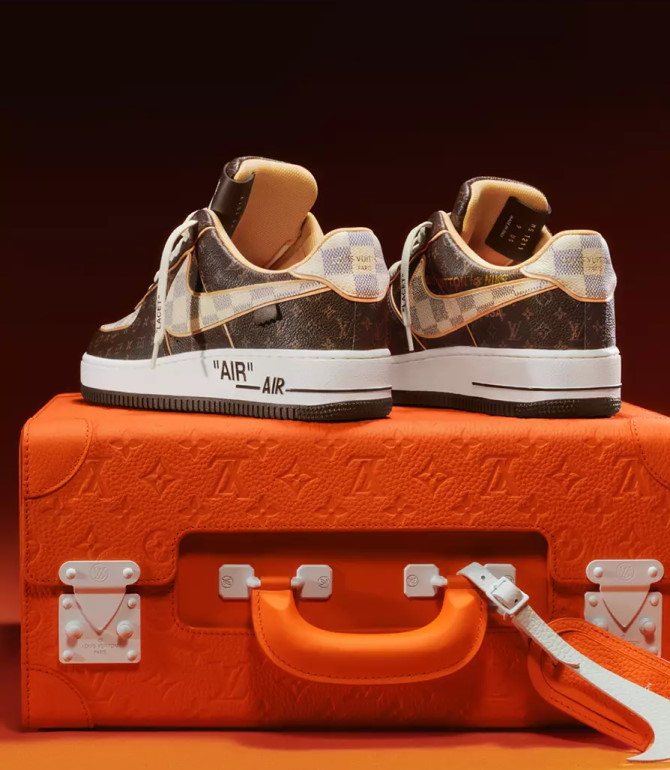 Louis Vuitton x Nike Air Force 1